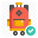 Trolly School Bag  Icon