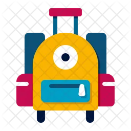 Trolly School Bag  Icon