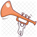 Trompete Instrumento Musical Latao Icon