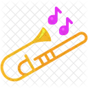 Trombone Trumpet Musical Icon