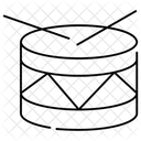 Trommel Instrument Trommelstocke Symbol