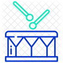 Trommelstöcke  Symbol