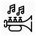 Trompeta Laton Cuerno Icono