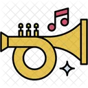 Trompete Party Musikinstrument Symbol