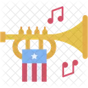 Trompete Party Musikinstrument Symbol