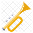 A Trompete Orchester Musikinstrument Symbol