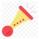 Trompete Neujahr Feier Symbol