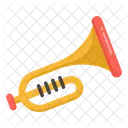 Musikhorn Musikinstrument Musikwerkzeug Symbol