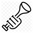 Trompete Querpfeife Instrument Symbol