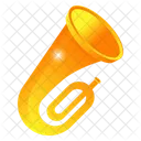 Waldhorn Musikgerat Musikinstrument Symbol