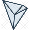 Tron Coin Crypto Currency Icon