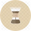 Tropfen Retro Kaffee Icon