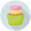 Tropfender Cupcake  Symbol