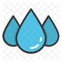 Tropfen Wasser Regnen Icon