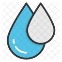 Tropfen Wasser Regnen Icon