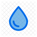 Tropfen Wasser Farbton Symbol