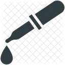 Tropfer Pipette Chemikalie Symbol