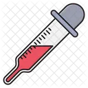 Pipette Labor Blut Symbol