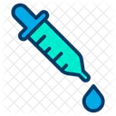 Dosierung Pipette Tropfen Symbol