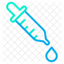 Dosierung Pipette Tropfen Symbol