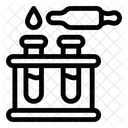 Pipette Chemie Laborexperiment Chemisches Experiment Symbol