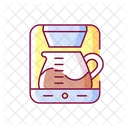 Tropf Maschine Kaffee Icon