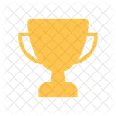 Trophae Gewinner Leistung Symbol