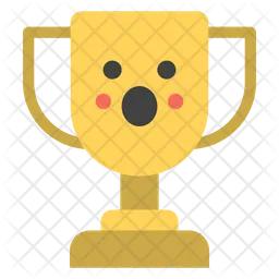 Trophée Emoji Icône