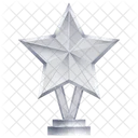 Trophee Etoile Recompense Realisation Icône
