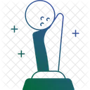 Trophée de golf  Icône