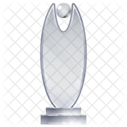 Trophée de verre  Icône