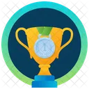 Medaille Et Trophee Recompenses Prise Icône