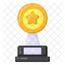Trophee Etoile Trophee Recompense Icône