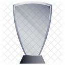 Trophee En Verre Trophee Transparent Prix En Verre Icône