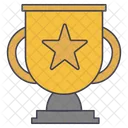 Trophy Cup Star Icon