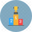 Trophy Ist Prize One Icon