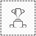 트로피 수상 우승자 아이콘