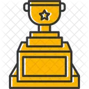 Trophy Swimming Championship Award Icon