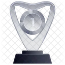 Glass Globe Trophy Award Achievement Icon