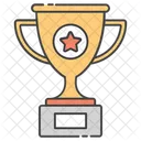 Star Trophy Winning Cup Winner Cup Icon