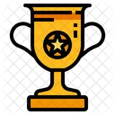 Trophy Award Badge Icon