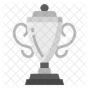 Trophy Globe Gold Icon