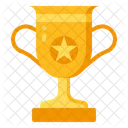 Trophy Award Badge Icon