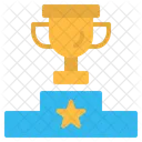 Trophy Podium Success Icon