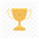 Trophy Award Bitcoin Icon