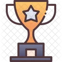 Trophy Star Achievement Icon