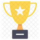 Trophy Award Winning Cup Icon