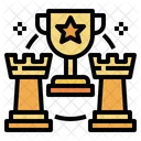 Trophy Chess Business Icon