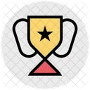 Trophy Star Cup Icon