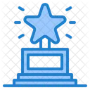 Trophy Medal Star Icon